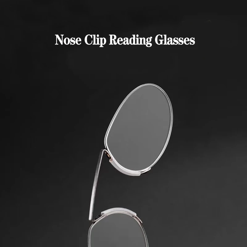 May Flower-gafas de lectura de espuma para hombre, lentes de lectura con Clip Pince-EZ, lupa de espuma, lentes portátiles de aumento sin piernas