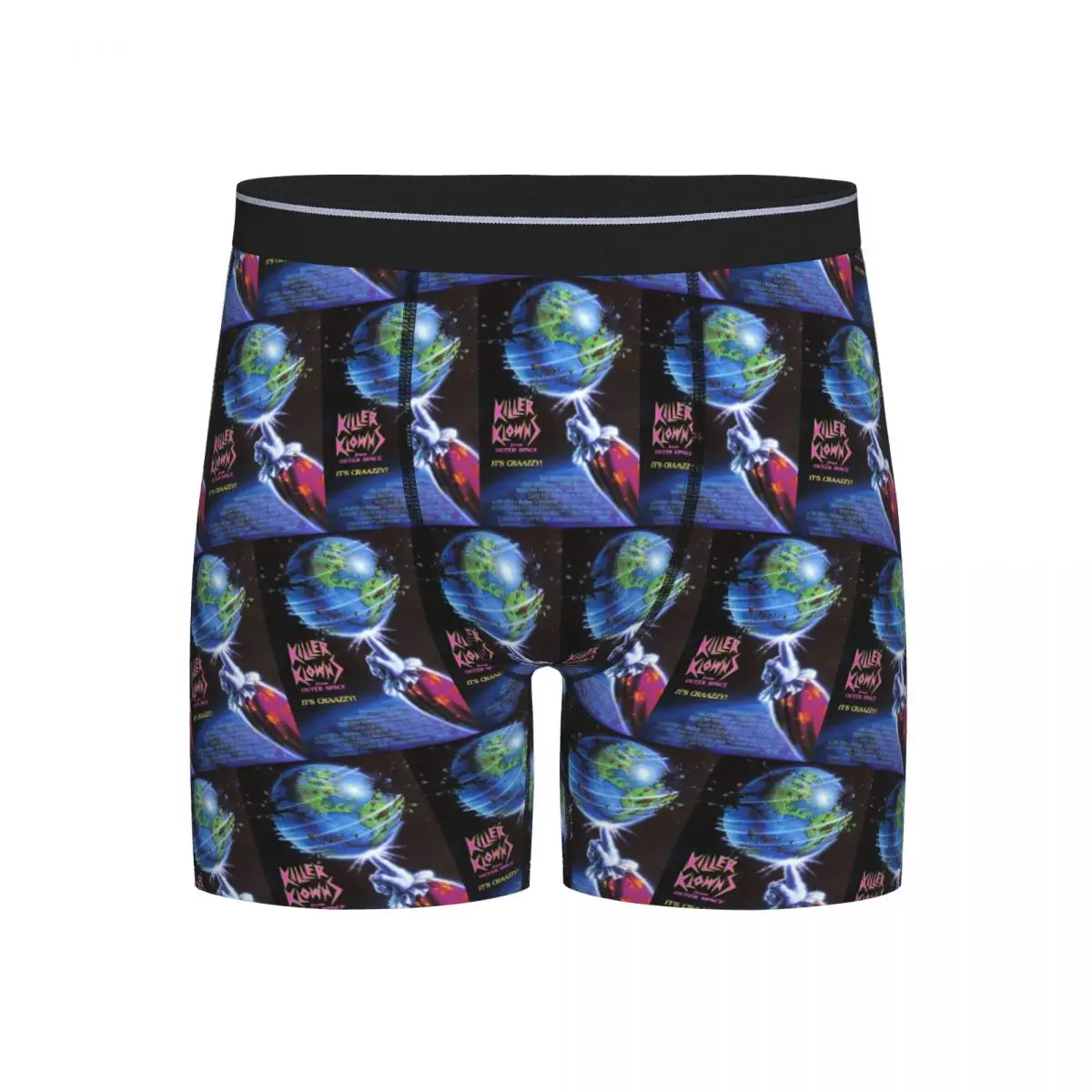 

Long Boxer Underpants Shorts Killer Klowns From Outer Space Panties Men Breathable Underwear for Homme Man Boyfriend Gifts