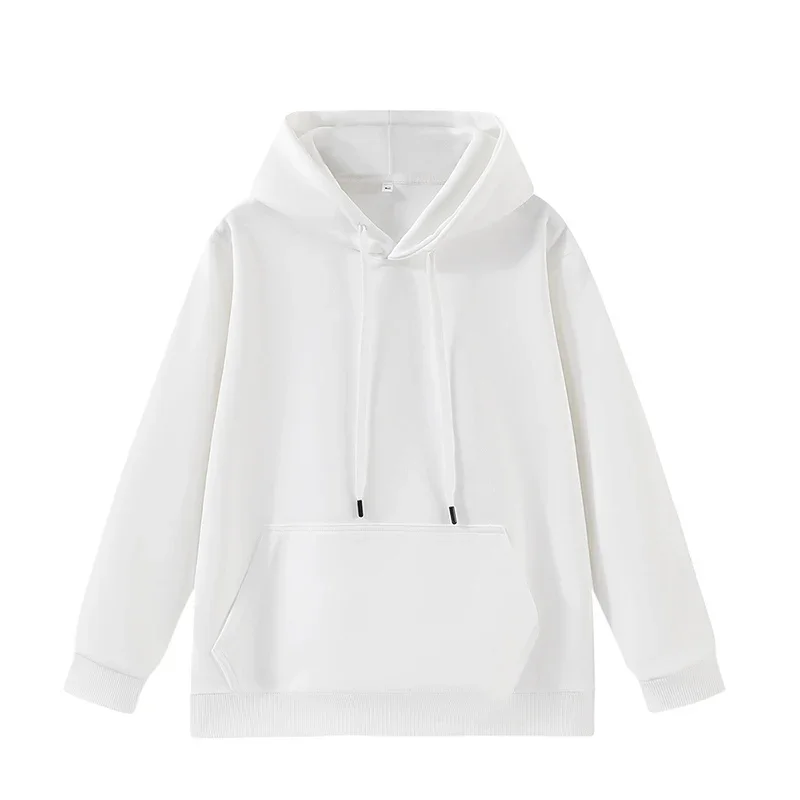 Women Casual Warm Pullover Hoodies Fashion All-Match Texture Sports Clothes Tops Autumn Winter Basic Classic Hooded Sweatshirt