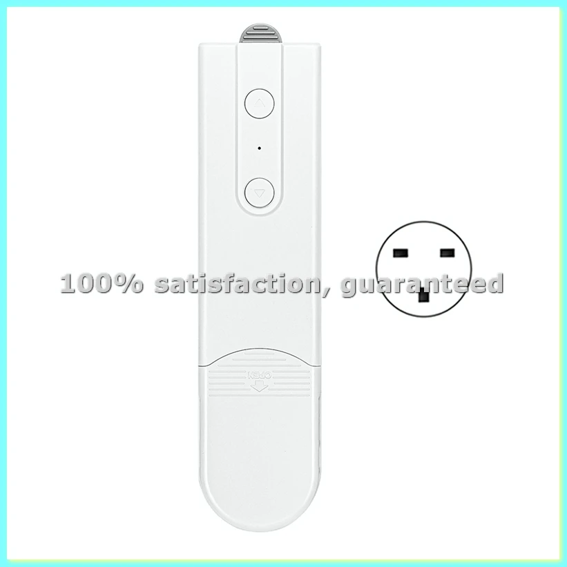 

Tuya WiFi Solar Smart Shade Roller Blinds Motor Driver Electric Curtains Solar-Charging APP Control UK Plug-BCBW