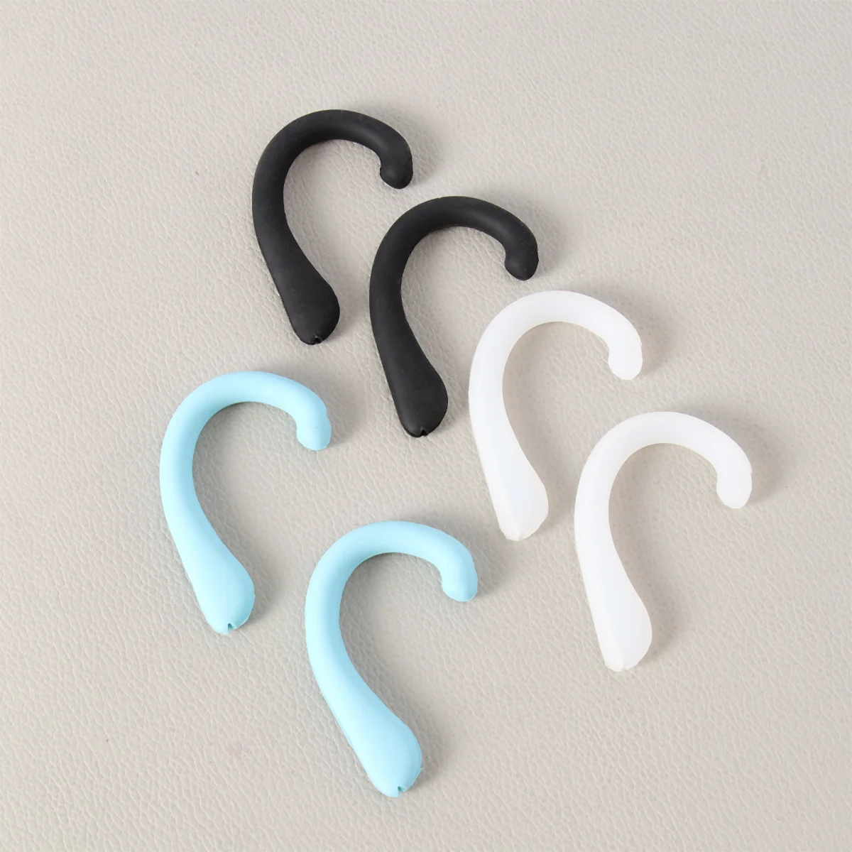 

3Pairs Soft Silicone Earloop Cover Mask Accessory Pain Relief Ear Protector Comfort Fit for Extended Wear Earloop Cover