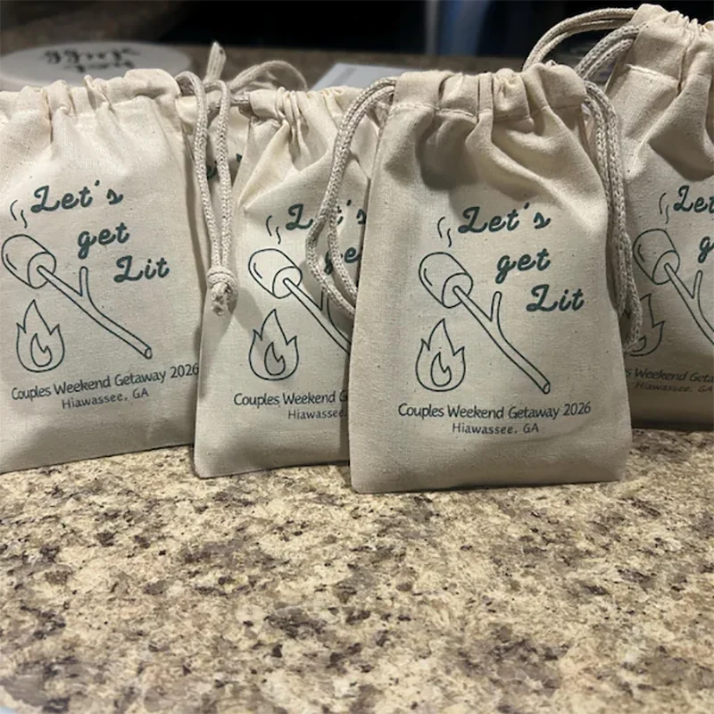 personalized 5pcs Let's Get Lit Bachelorette Party Recovery Kit Camp Bach Hangover Bag Bridal Shower Camping Favor Gift Bags