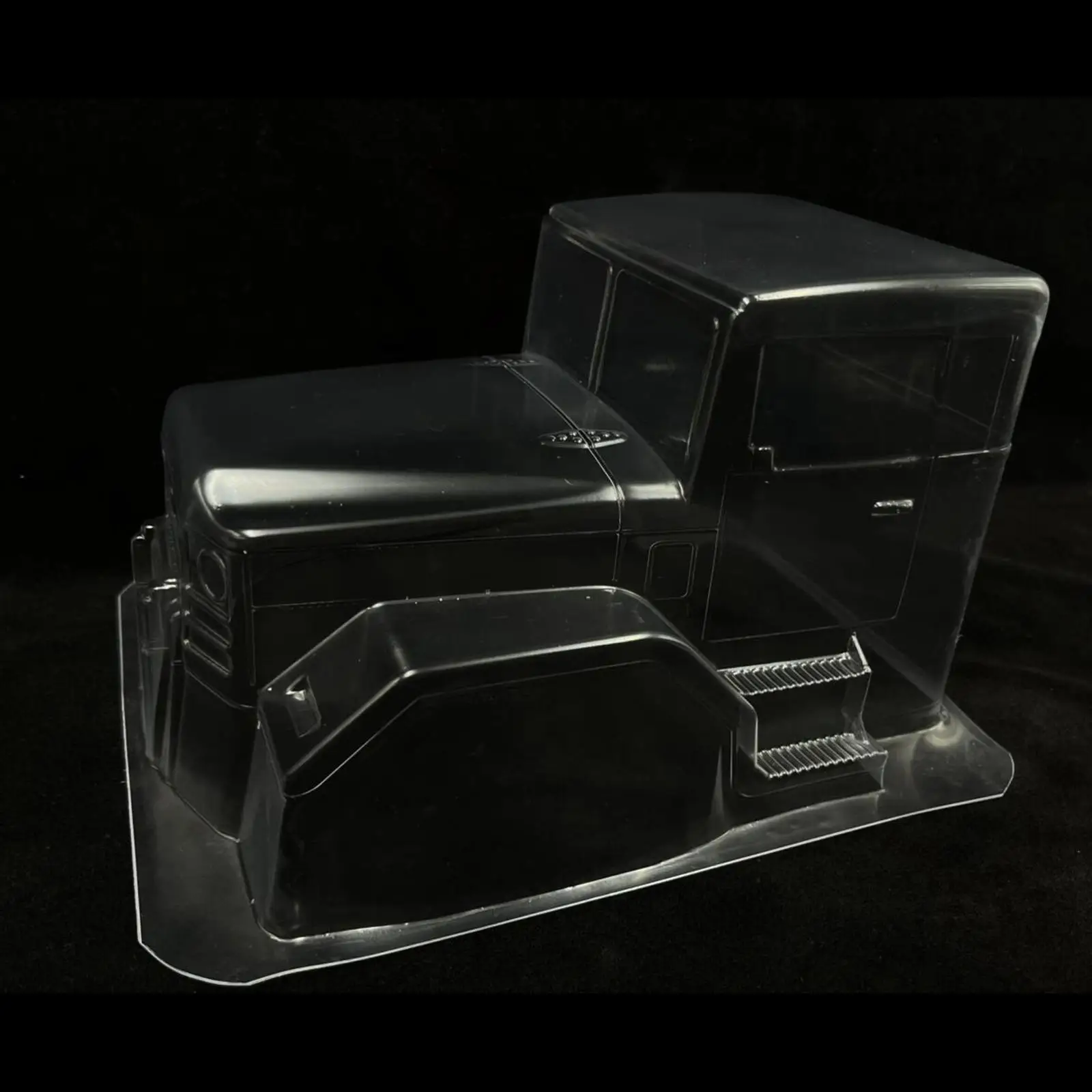 

Transparent Upgrade 12.32" Remote Control Car Truck Head Shell for SCX10 1:10 Scale Trucks Vehicles RC Car DIY Accessory