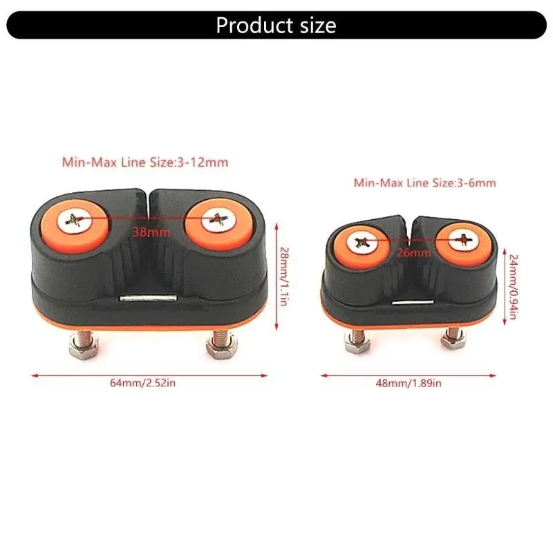 Picture 7: Pilates Equipment Marine Fast Entry Rope Wire Rowboat Bearing Cams Clamp Cleat