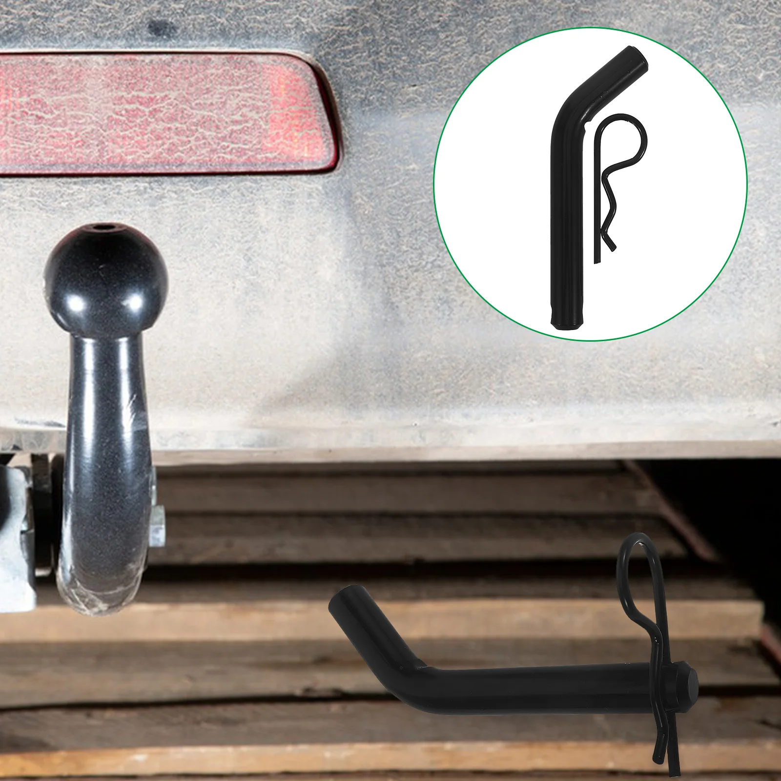 

2pcs Trailer Pin Locking Heavy Duty Stainless Steel Universal Fit Tow Receiver For Truck Rv Atv Boat Car Vehicle Hitch Pins