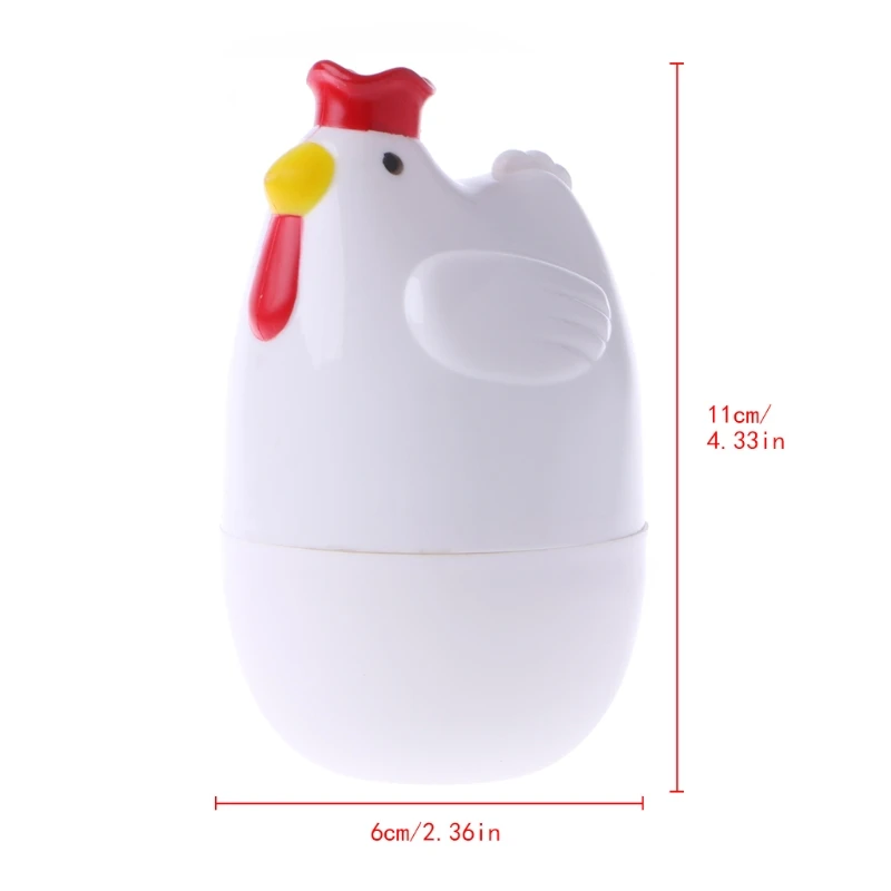 Microwave Egg Boiler Home Chicken Shaped Cooker Kitchen Cooking Appliance egg holder for boiled eggs kitchen tool oeuf cuisson