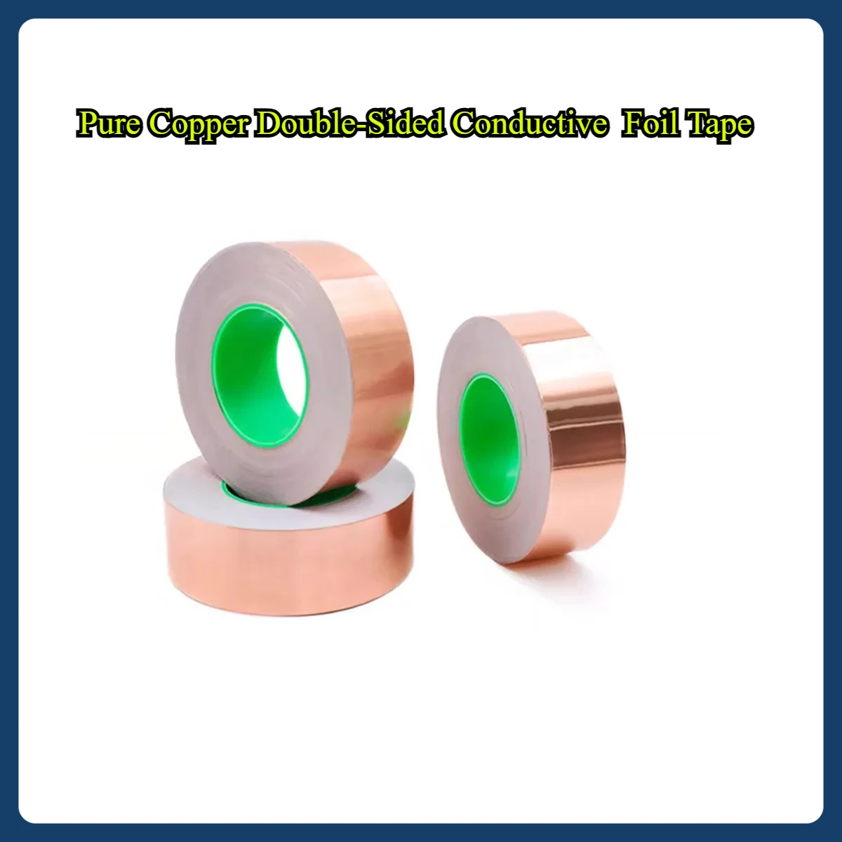 

Pure Copper Double-Sided Conductive Foil Tape