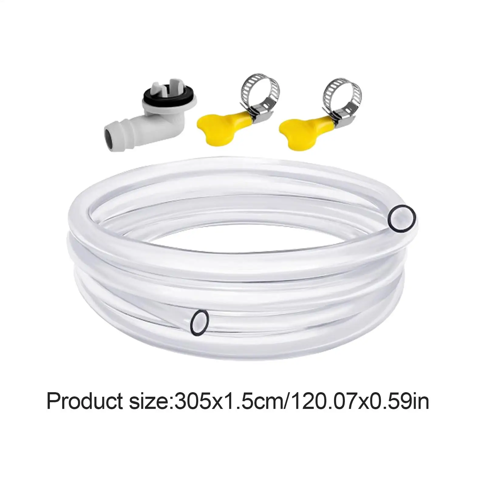 10ft Airconditioner Afvoerslang Kit Lekvrije AC Afvoerpijp Vervanging voor Mini Unit Window Airconditioning Accessoires