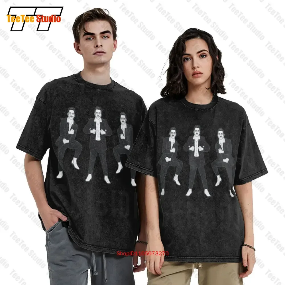 Little Big Skibidi Cross Stomp Challenge Vintage Oversized T-Shirt 8HVF
