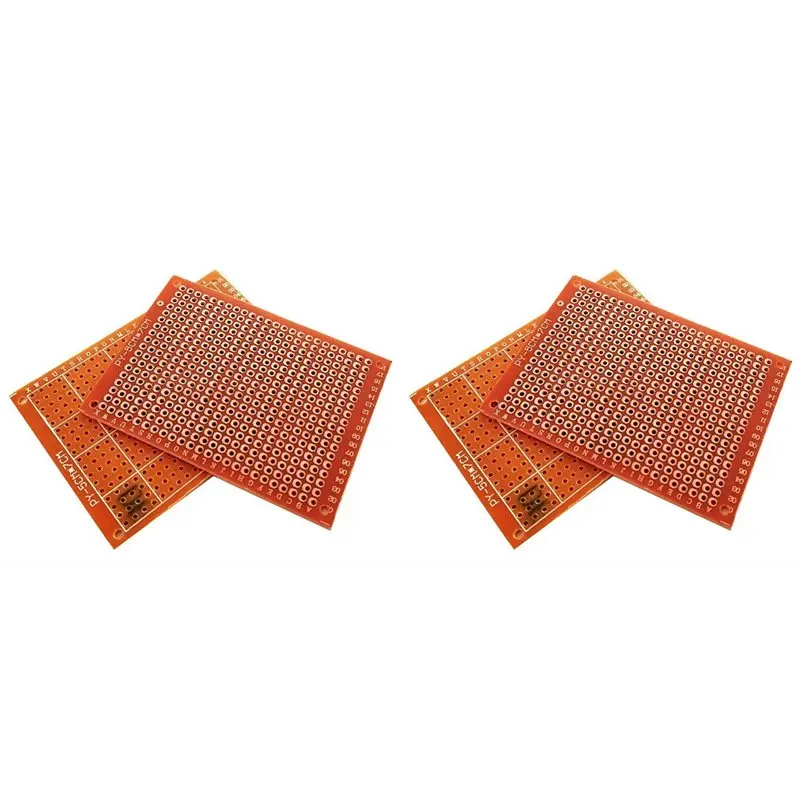 AA84 60PCS Prototype PCB Universal Board 5X7cm Single-Sided Circuirt Board DIY Electronic Kit