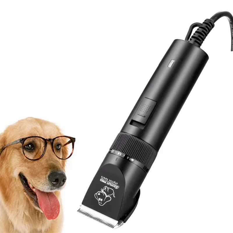 High Power Dog Hair Cutter Professional Electric Pet Cat Clipper Grooming Trimmer Pets Haircut Shaver Mower For Animal