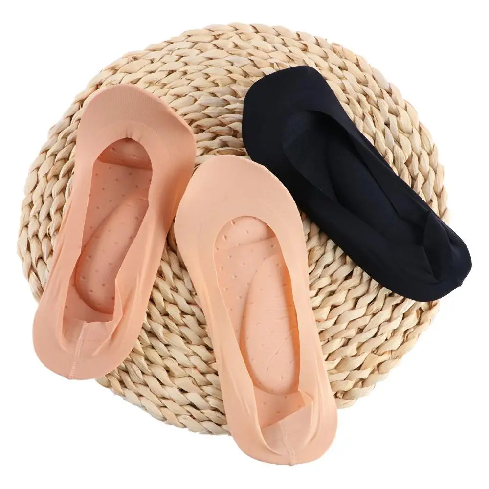 Masaje de pies de verano para mujer con almohadillas de Gel cuidado de la salud soporte de arco zapatillas de calcetín calcetines invisibles calcetines 3D