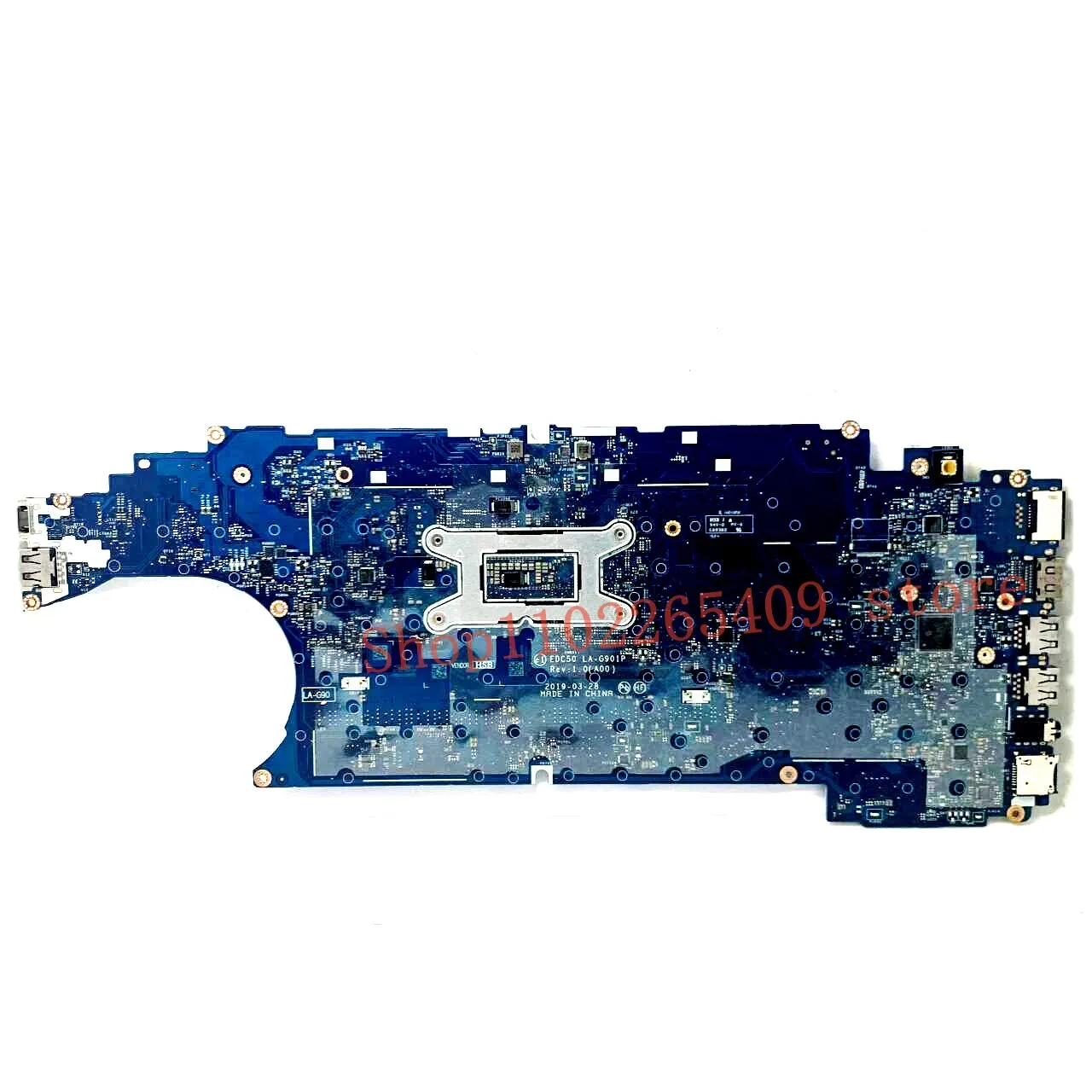 CN-0J1D6N 0J1D6N J1D6N Mainboard For Dell Latitude 5500 EDC50 LA-G901P Laptop Motherboard W/SRF9W I7-8665U CPU 100% Tested Good