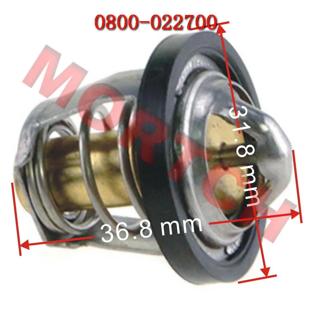 

Thermostat 0800-022700 For CFMoto 800cc ATV UTV SSV CF400 CF500 CF600 CF1000 CF800 CForce 800XC UForce 800 600 500 ZForce 800