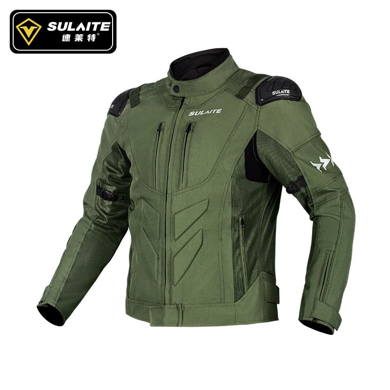 SULAITE Motorcycle Jacket-Dual Sport Motorcycle Jacket Men