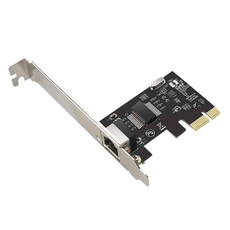 

Gigabit Ethernet Card Pcie Port Desktop RTL8111H Сетевая карта 1000 Мбит / с