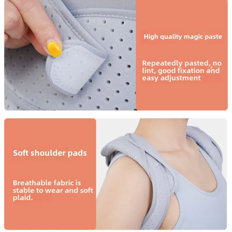 Kyphosis Corrector Neck Forward Tilt Shoulder Blade Correction Orthosis Band Spine Column Side Bend Straight Lumbar Back Fixatio