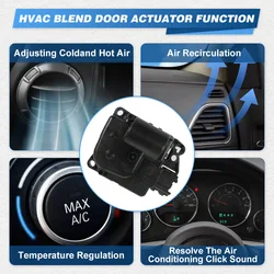 A/C Heater Air Blend Door Actuator for 2005 2006 2007 Chrysler 300 OE Number: 604-004, 5061099AA Car Accessories