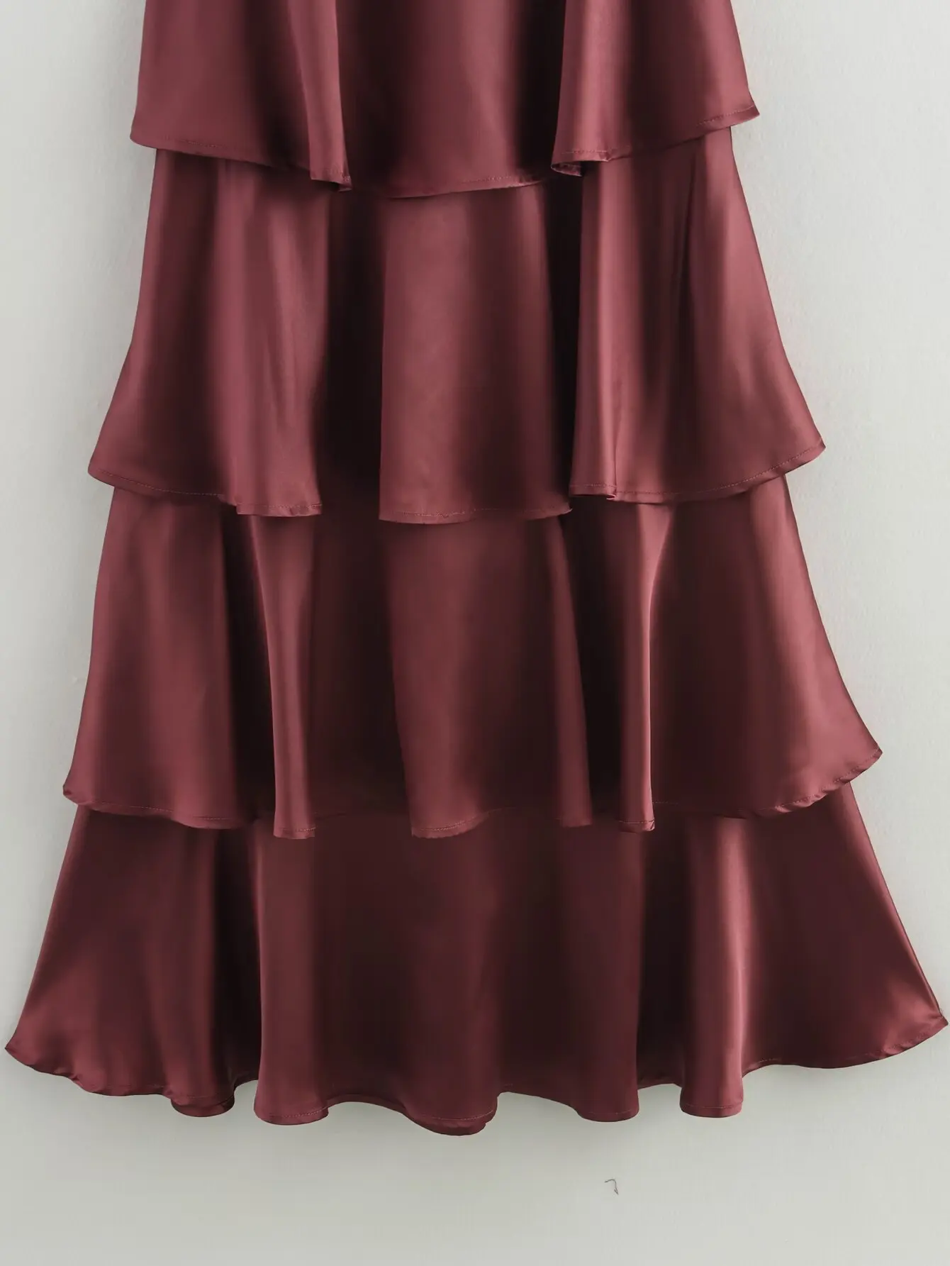 2025 francês com decote em v vestidos longos chique marrom sexy em camadas verão vintage mulher vestido sem alças noite vestido de festa moda