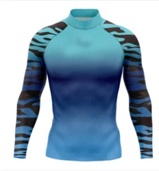 Men's Rash Guard Shirts Swim Shirts UV Protection Long Sleeve Shirts Lightweight Quick Dry for Watersports