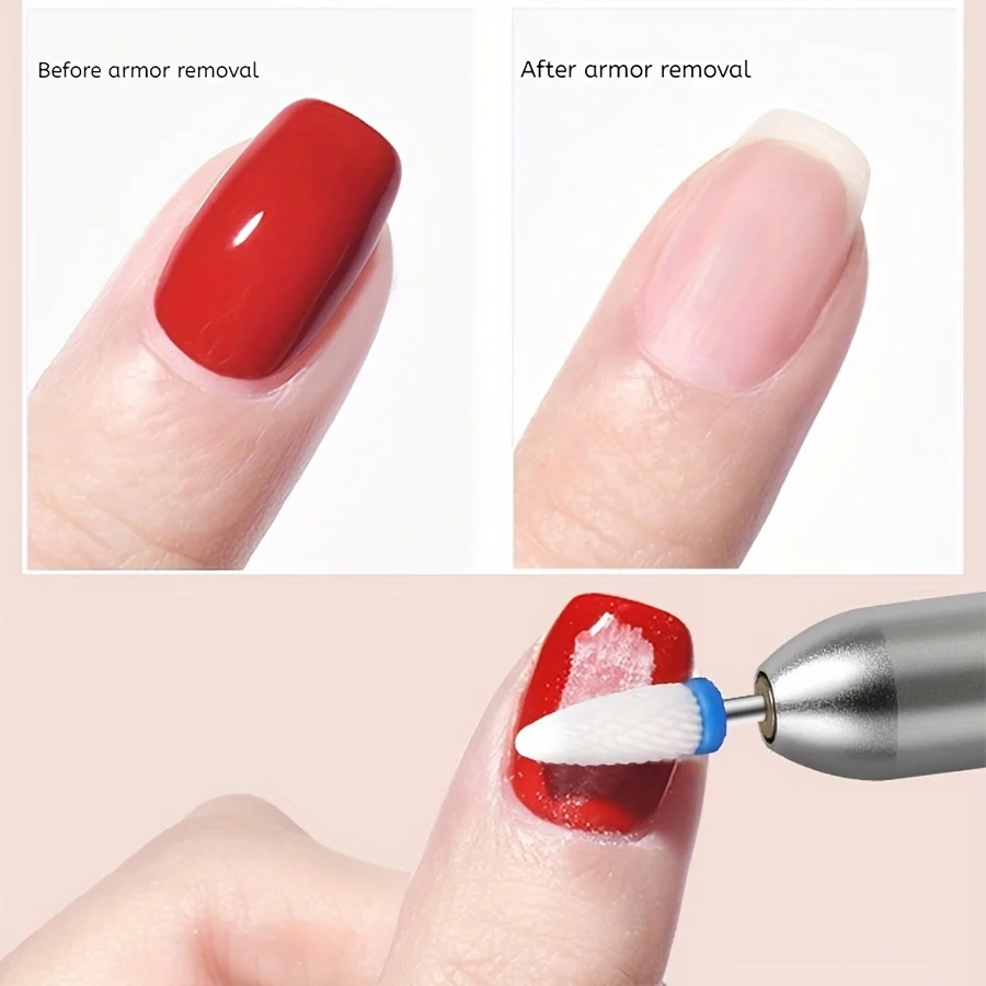 Manicure Nail Drill Machine LCD Display Rechargeable Specially Designed Electric Polishing Nail Removal Machine Nail Sander Kit