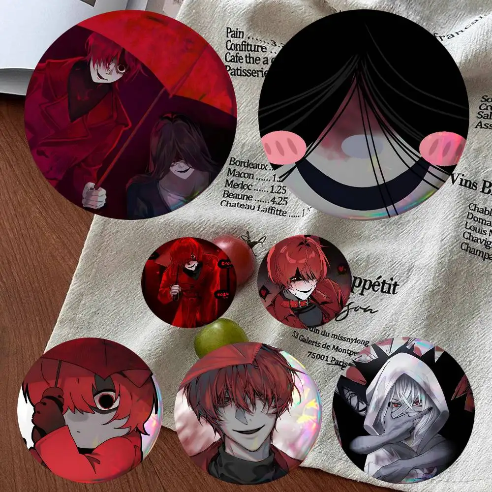 Hot Game Homicipher Mr.Crawling Round Badges Can Be Used To Decorate Clothes And Backpack Pins