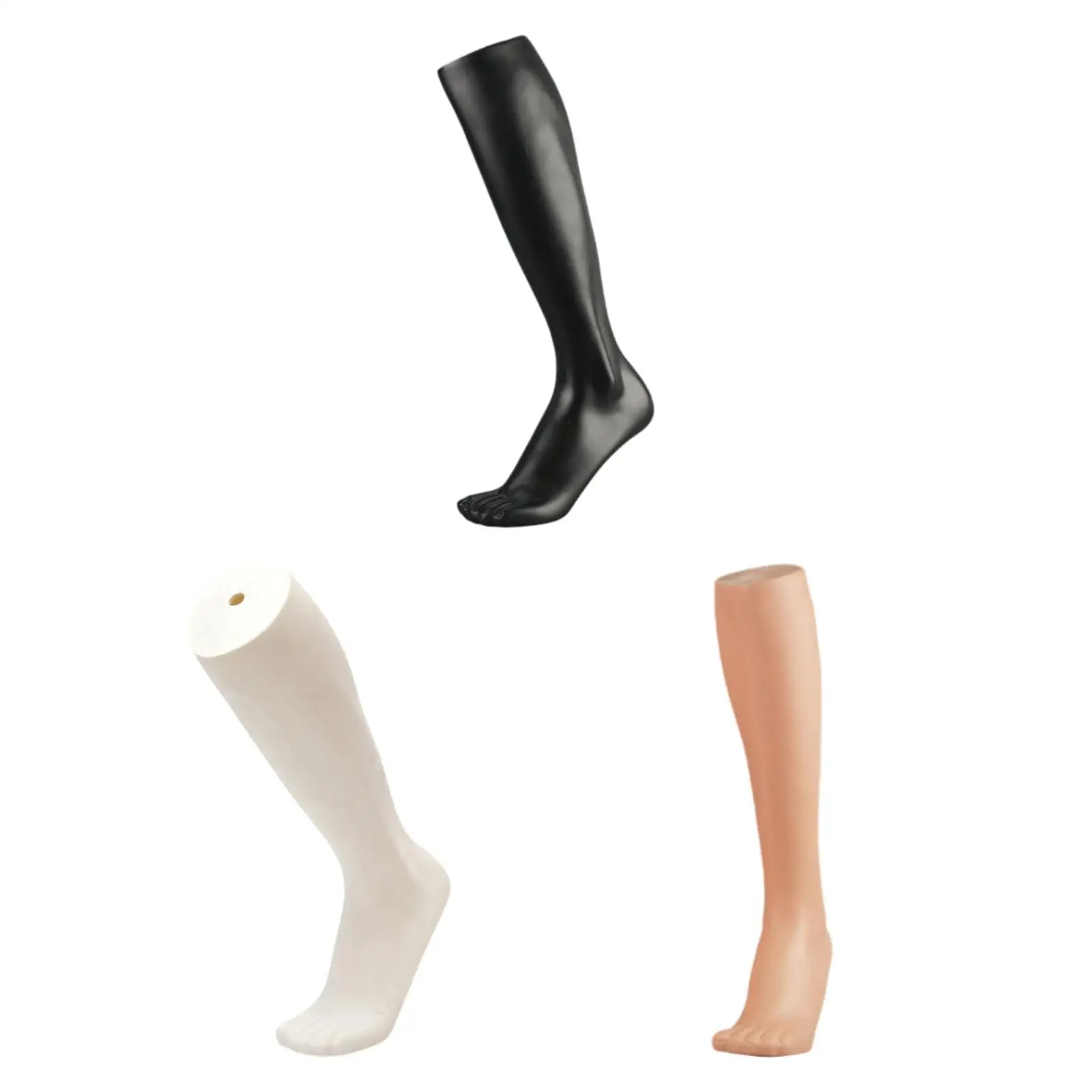 Mannequin Foot Sock Model Photography Mannequin Leg Men Shoe Model Display Foot Forms for Ankle Sandals Stockings Malls Retail