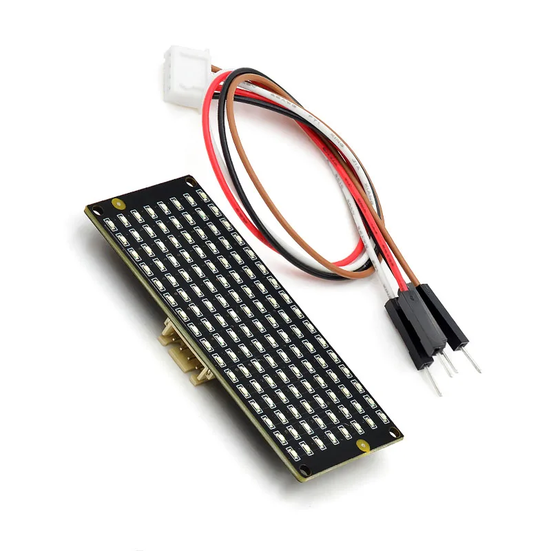 8*16 8X16 Matrix LED Light Display Module Komunikacja I2C 3,3-5V
