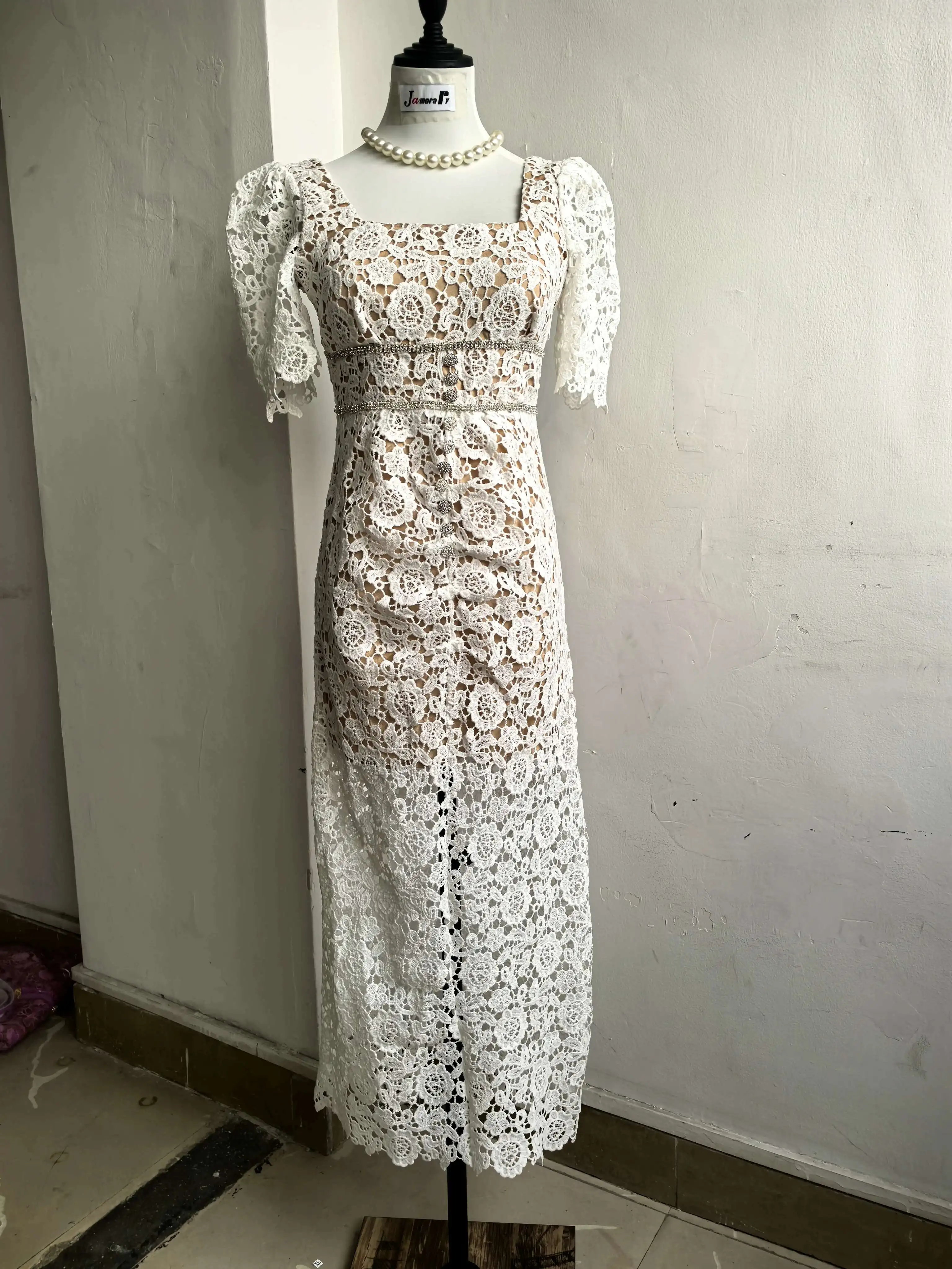 designer holiday dress Pink Silk Designer Maxi Dress