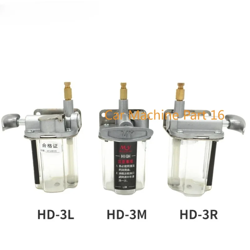 Ręczna pompa olejowa tłokowa smarowania/ręczna smarownica/zespół smarowania HD-3 do centralnego systemu smarowania/maszyna CNC