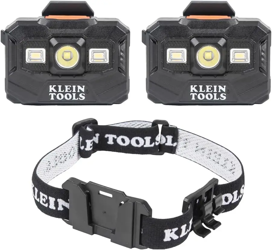 

Rechargeable LED Headlamp with 300 Lumen, Magnetic Mount, Adjustable Strap for Hard Hats and Hands-Free Work