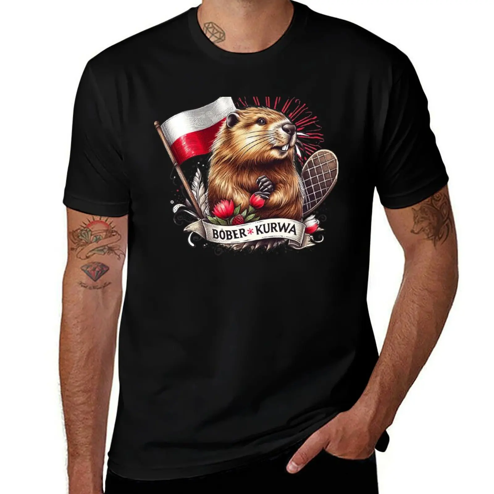 Bober Kurwa, Poland Flag Bober Kurwa T-Shirt Performance Dry Fit T-Shirt
