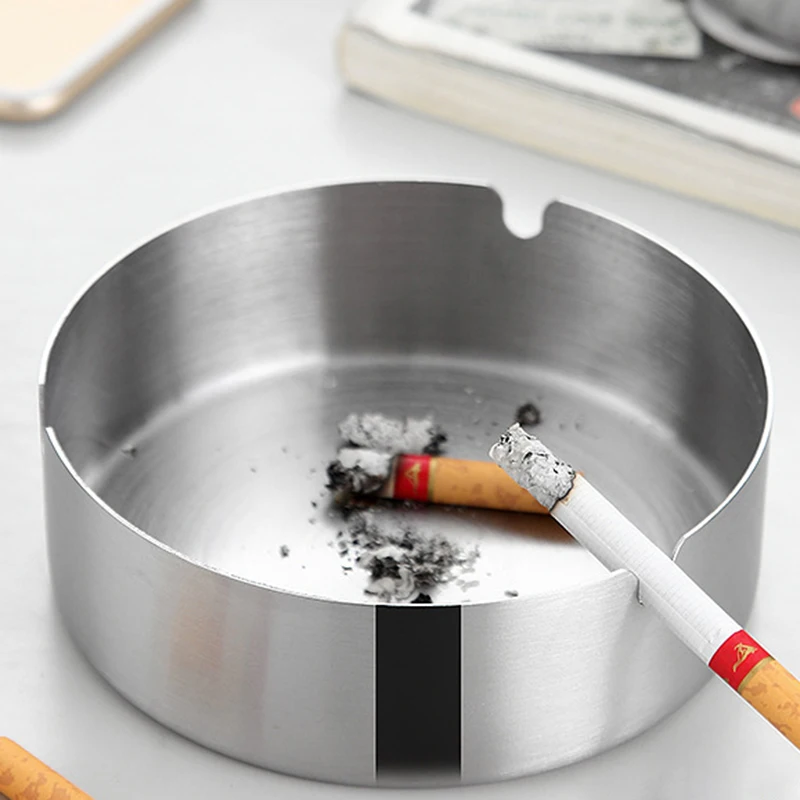 8/10Cm Easy Cleaning Ashtray Fly Ash Proof Ash Tray Portable Stylish Smoke Holder Cigarette Accessories