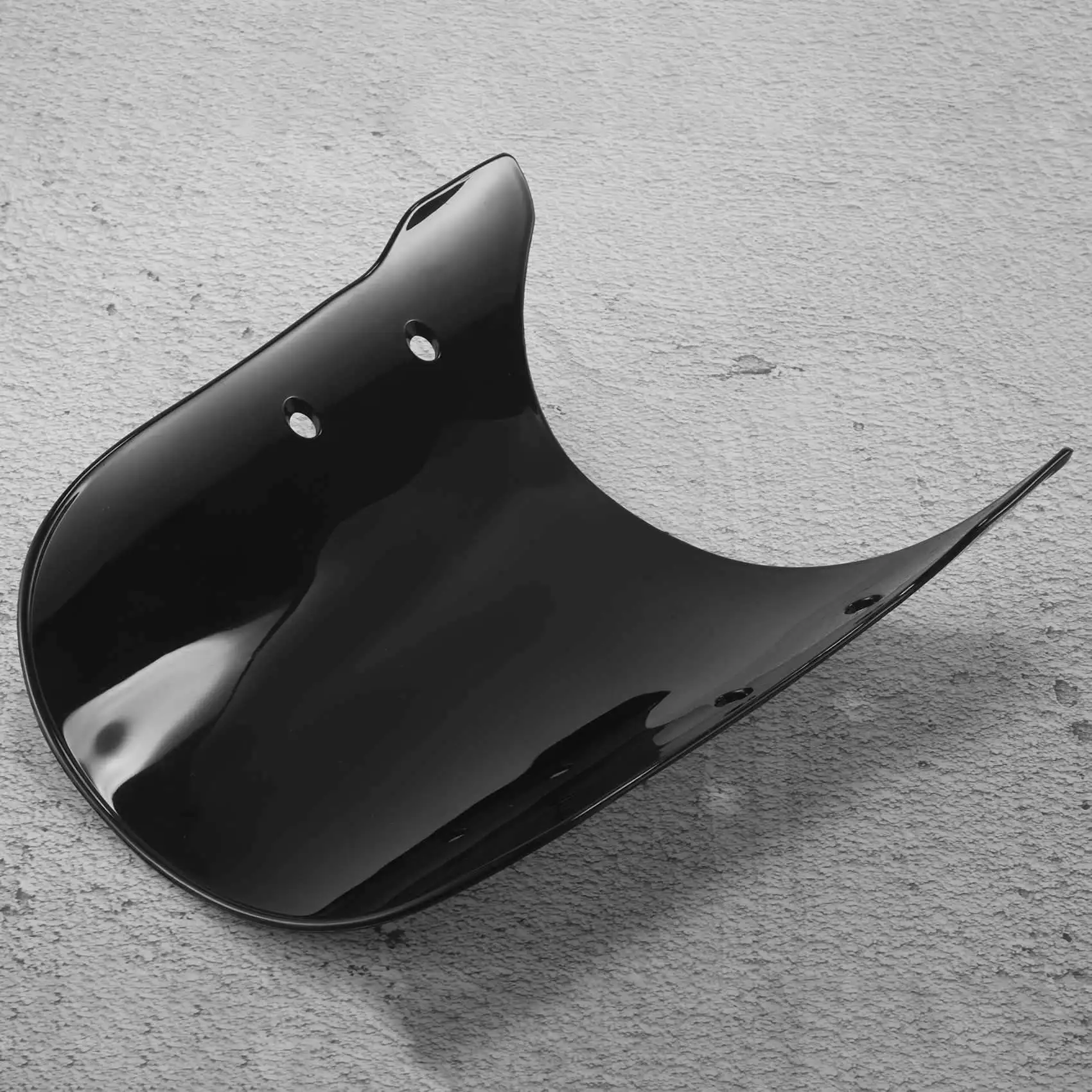 Customer Favorite Airflow Adjustable Universal Motorcycle Headlight Windshield Windscreen Wind Deflector Motorcycle Universal Ac