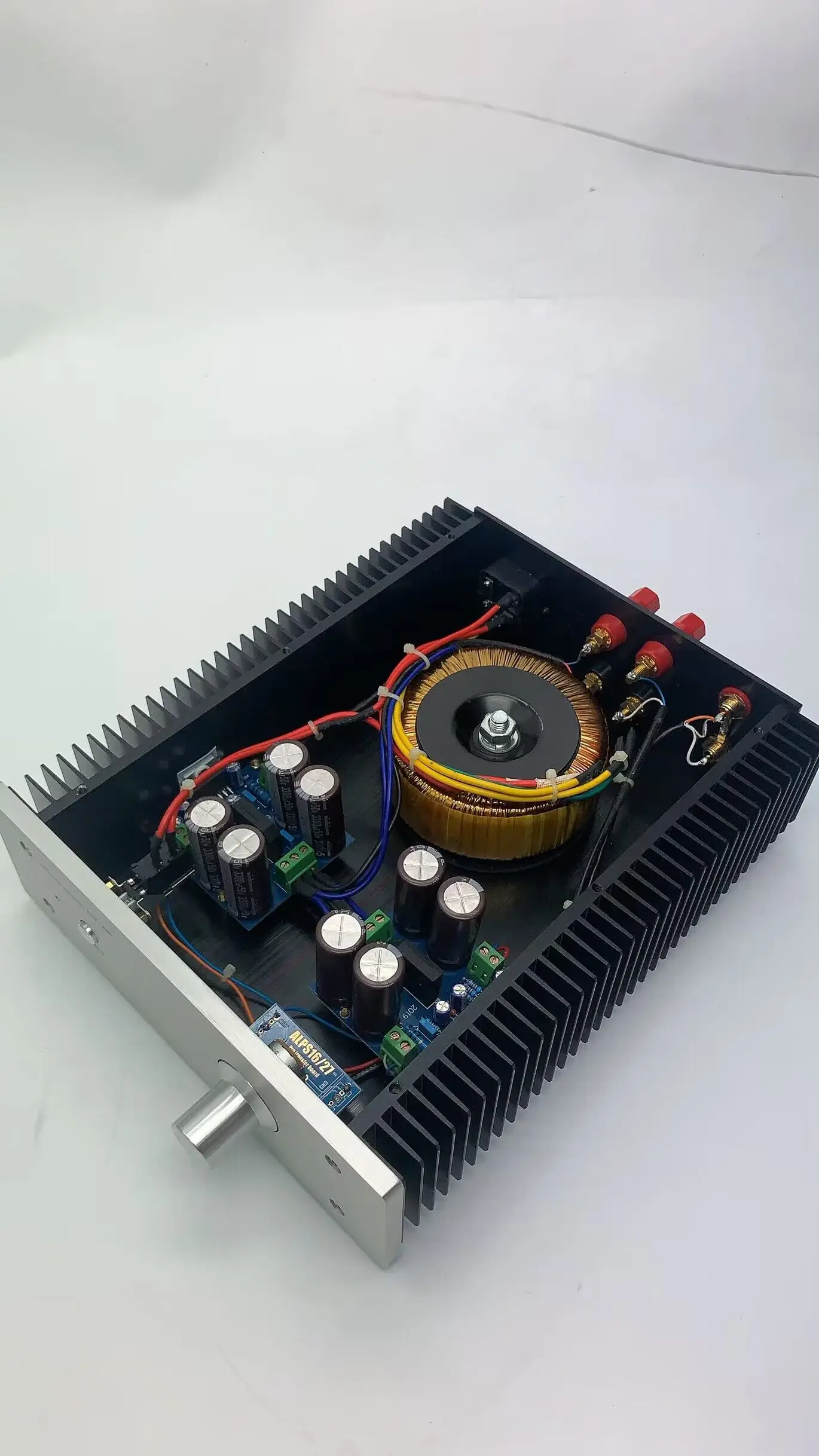 Finito TDA7293 HIFI ad alta potenza 100W + 100W audio stereo Amplificatore di potenza domestico