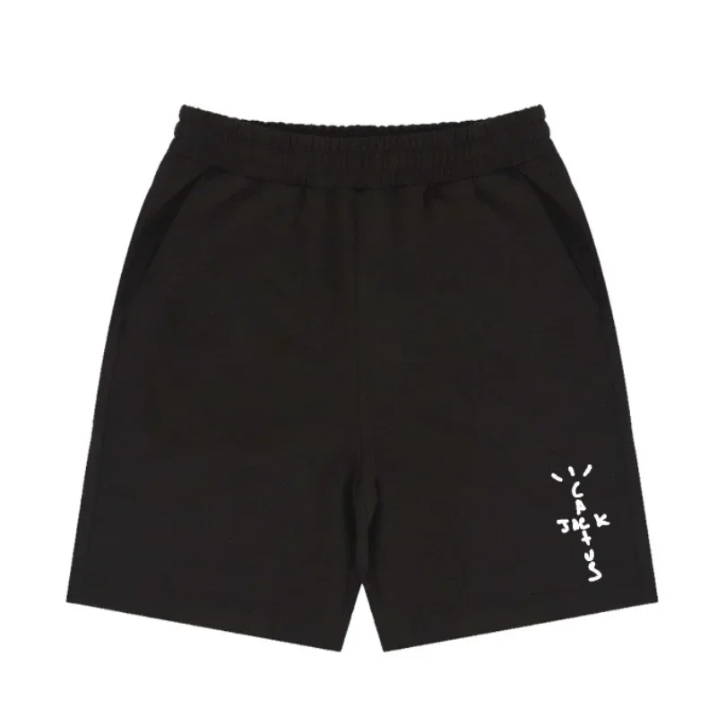 2025 nuevo Hip Hop deportes pantalones cortos anchos pantalones de chándal calle Skateboard baile callejero estudiante pantalones de chándal simples hombres