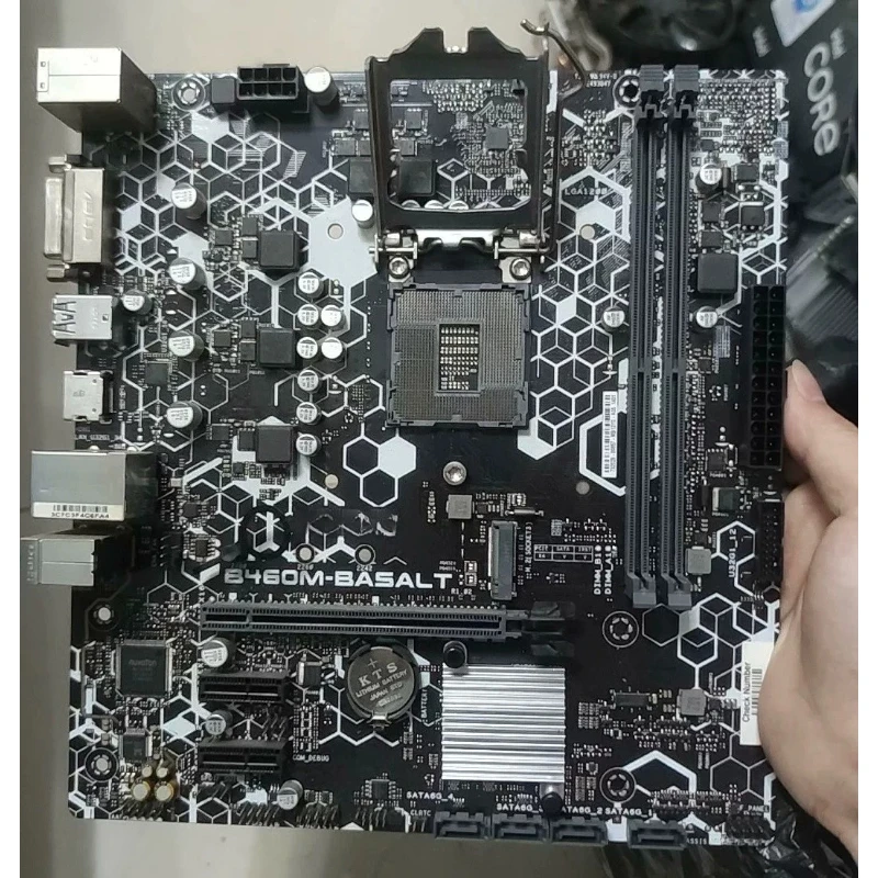 Tarjeta Madre mATX Original Usada para ASUS B460M-BASALT LGA1200 B460 DDR4 Compatible con CPU Intel de 10ª Generación