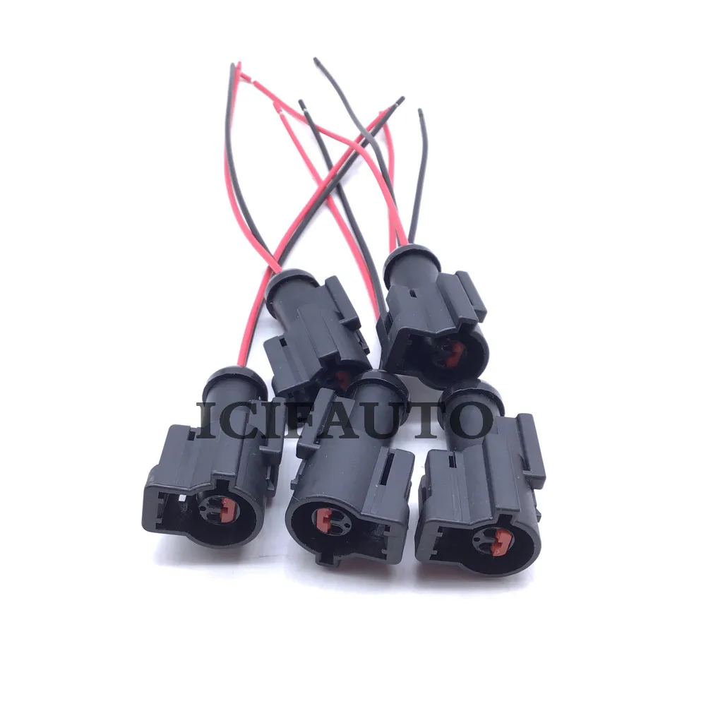 7L3Z-2C204-A  5L3Z-2C204-AB 1L2Z-2C204-AA 3C5Z-2C204-AA ABS Wheel Speed Sensor Plug Connector For Ford F150 Lincoln Mark LT RWD