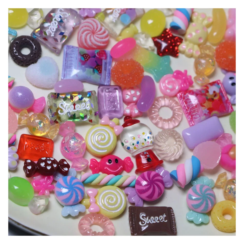 Love Heart Polymer Clay Colorful Slices Sprinkles Pearl Beads Flower Sequins Clay Heart Snowflake Mixed For DIY Crafts