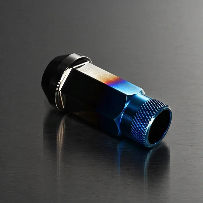 LS AUTO Titanium Alloy Burnt Wheel Nuts Wheel Titanium Lug Nuts M12x1.5/M12x1.25 Titanium Torx nut