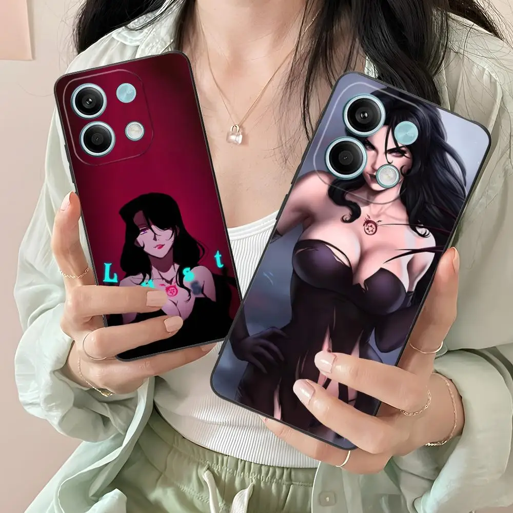 

Чехол для телефона Fullmetal Alchemist Lust для Xiaomi Redmi 15 14 13 12 A5 3 2 1 C Plus 4G 5G с цветным принтом, красивый роскошный чехол