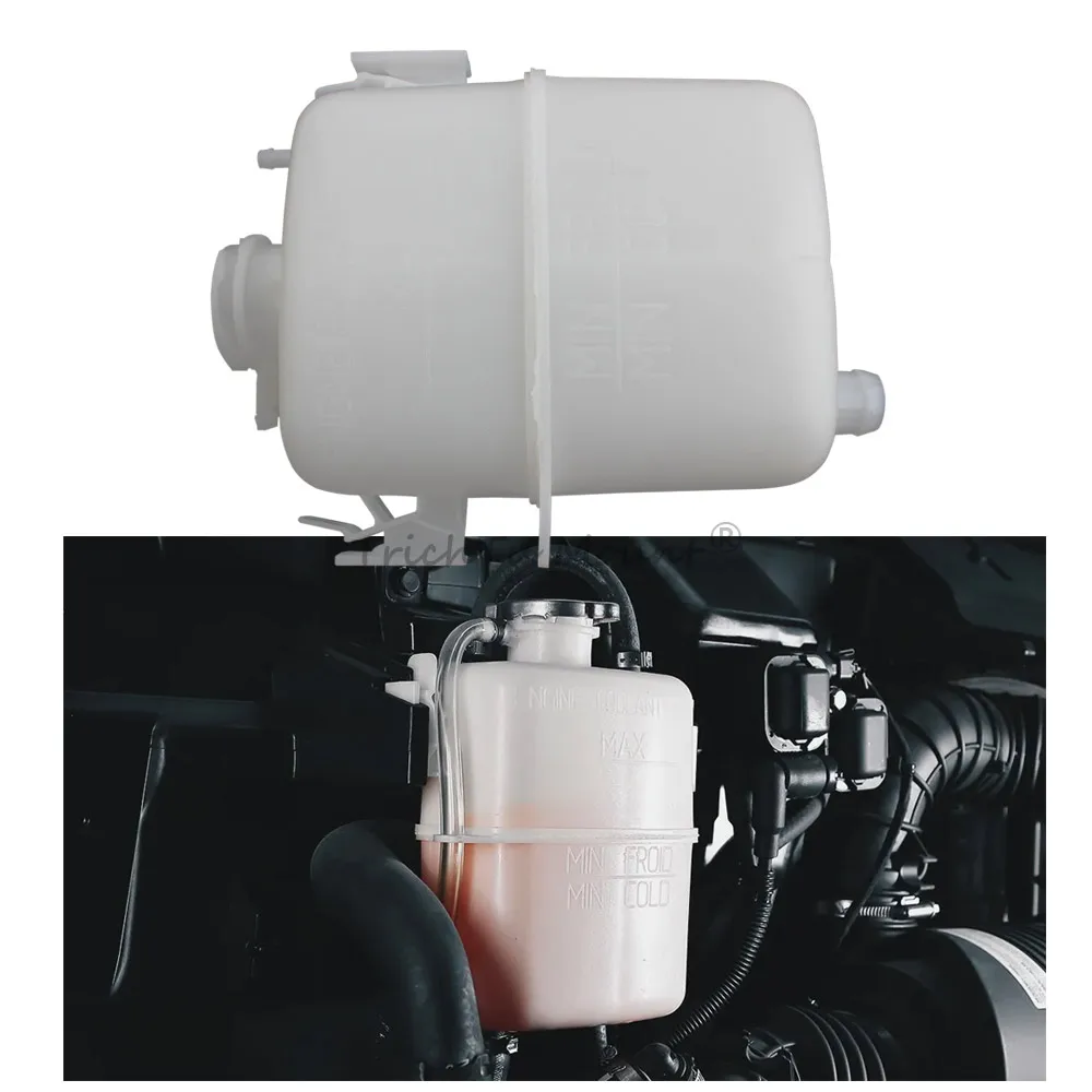Durable Coolant Tank Compatible With Can-Am Maverick Defender Traxter Spyder Motorboat High Quality Plastic White Coolant Tank