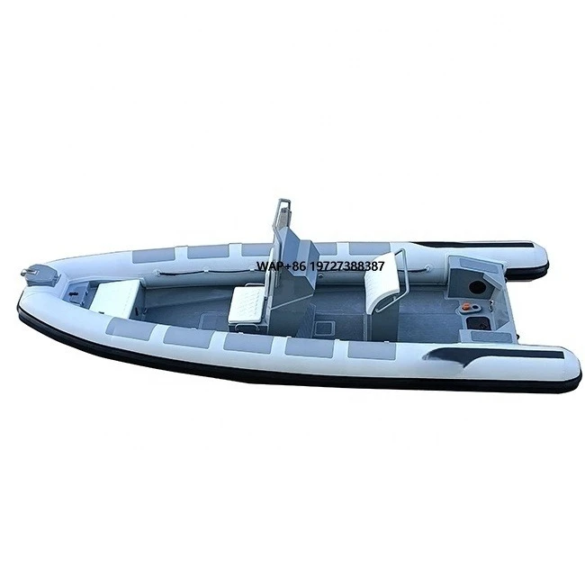 20ft PVC/Hypalon/Orca Aluminum V-Shape Hull RIB 620 Inflatable Boat for Sale