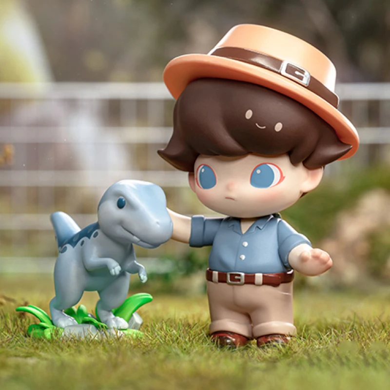 POP MART DIMOO Jurassic Dinosaur Series Blind Box Toys Guess Bag Mystery Box Mistery Caixa Action Figure Surpresa Cute Birthday