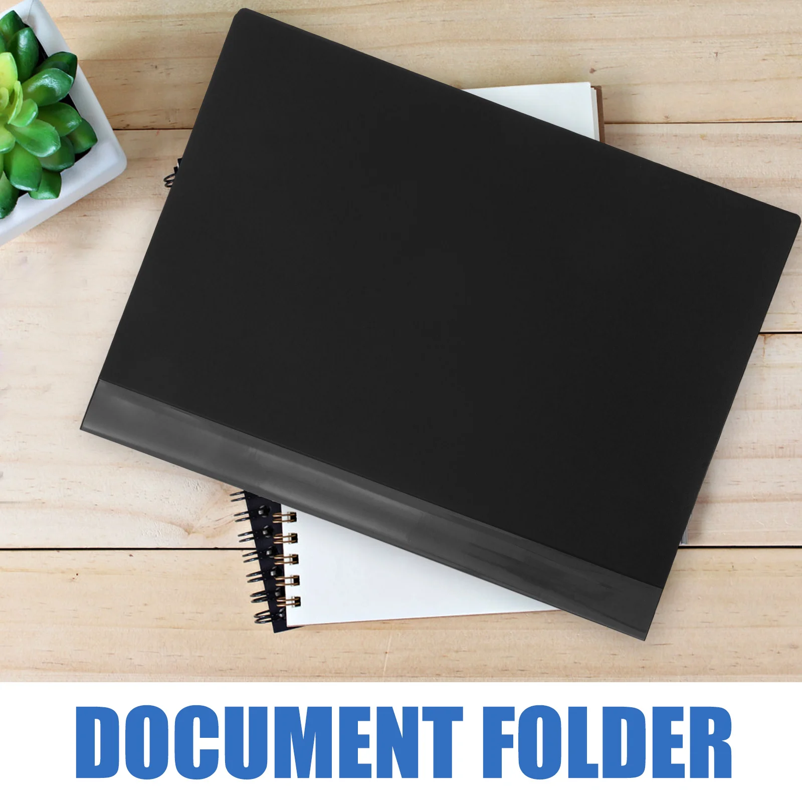 Transparenter Dokumenten-Display-Ordner im A3-Format, 20 Fächer, PP-Material, klares Taschendesign, leicht, tragbar, für Büro, Schule, Organizer