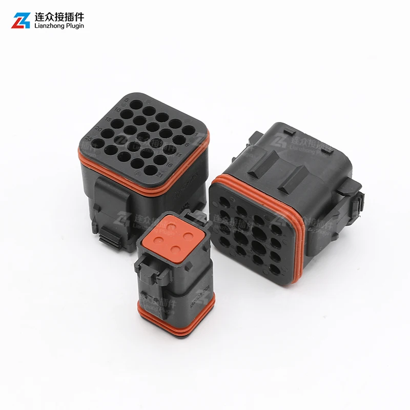 ITT automobile waterproof connector full series male female butt harness plug including terminal male female