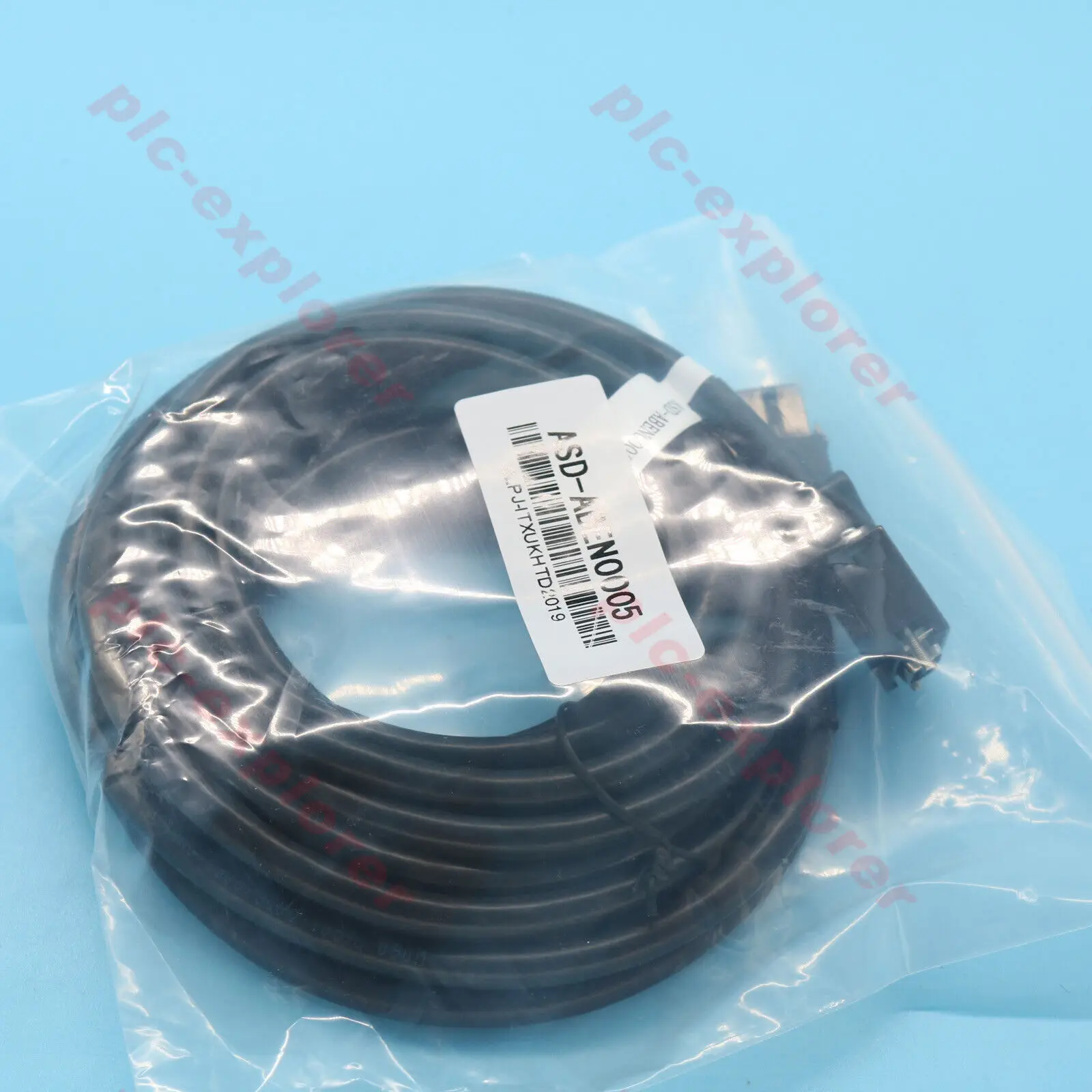 Delta AB e A2 Series Cable, ASD-ABEN0005, Small Power Encoder Line, Novo