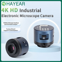 HAYEAR 8MP Ultra HD 4K 1080P USB HDMI output simultaneously Digital Microscope Camera Industrial Lab Detected Images Acquisition
