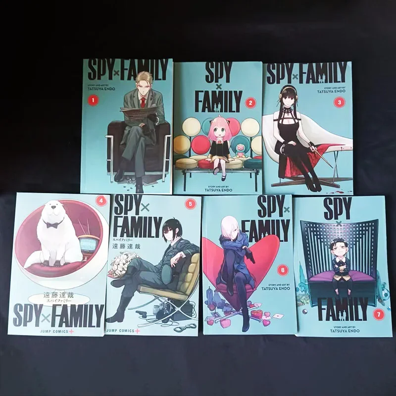 

English Version Japanese Anime SPY×FAMILY Official Comic Book Volume (Spy Play House) Espionage, Action, Family, Comedy Book