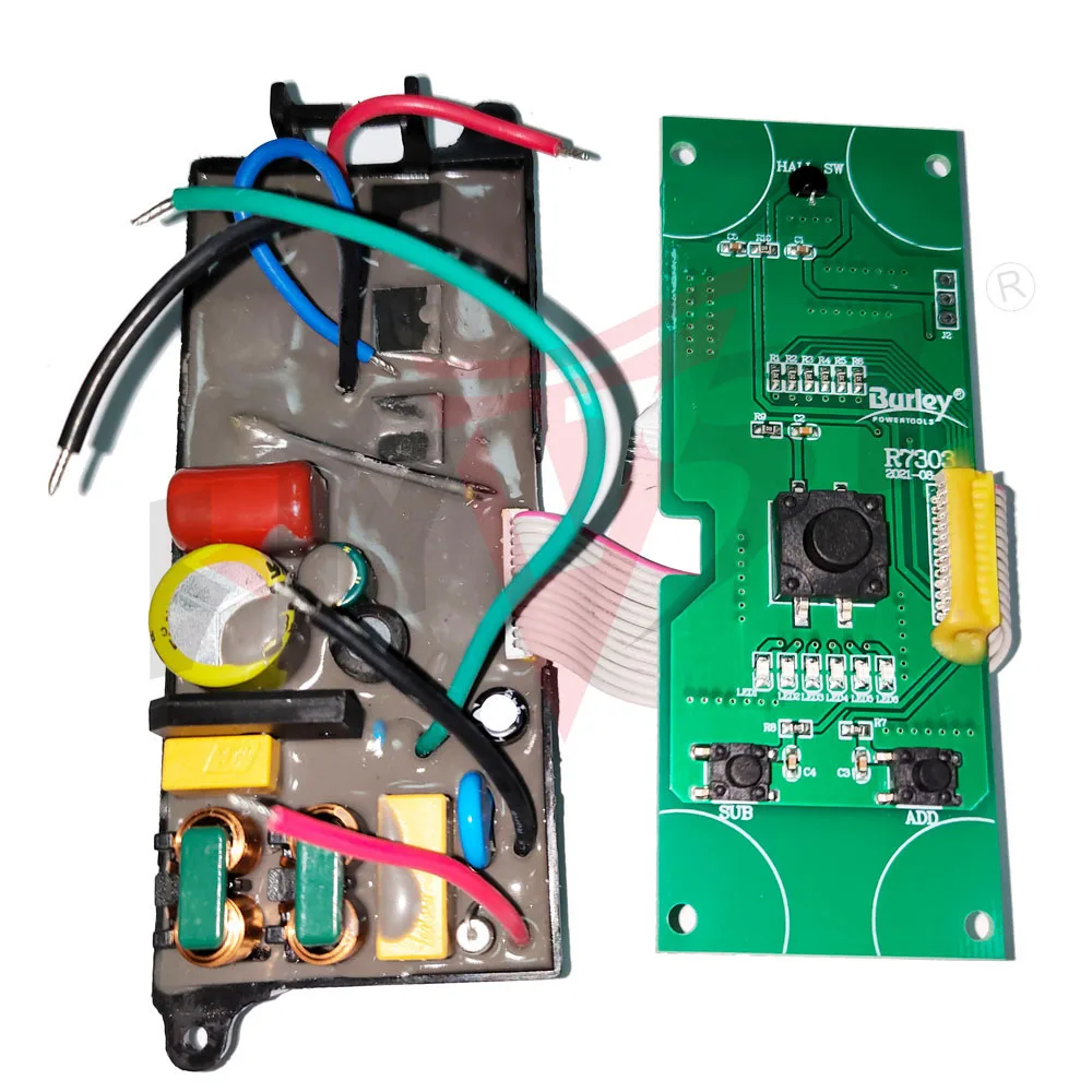 

HYVST Circuit Board PCB Repairable Part For Brushless Random Orbital Sander KS-02-150 For Car Polisher Wood Corners R7303